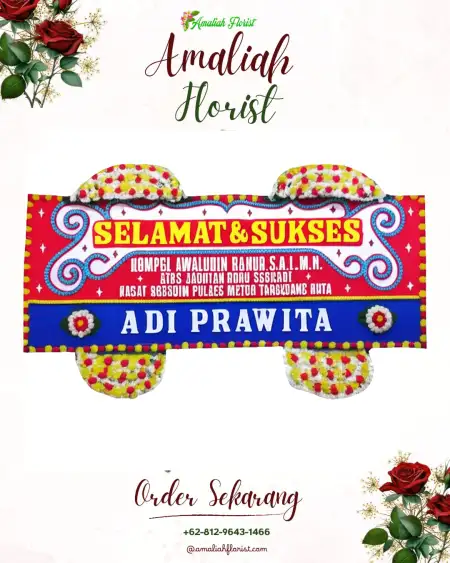 Papan Bunga Ucapan Selamat Kertasura